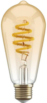 Hombli Smart Filament Bulb CCT E27 ST64 Smartverlichting Bruin