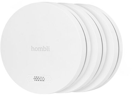 Hombli Smoke Detector 2+1 Bundle Brandbeveiliging Wit