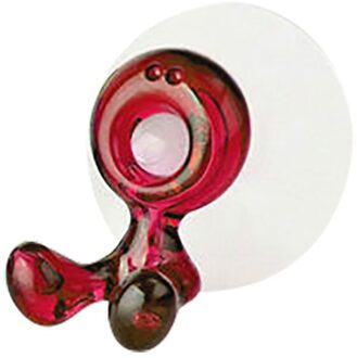 Home Badkamer Tandenborstel Zuignap Rack Wall Mount Hangen Staande Eenvoudige Punch-Gratis Badkamer Plank Decoratie Sh rood