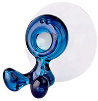 Home Badkamer Tandenborstel Zuignap Rack Wall Mount Hangen Stand Zuig Badkamer Sets Cup Tandenborstel Container blauw