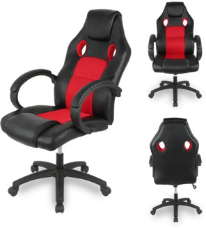 Home computer chair Gaming Office Chairs 150°lying Lift and Swivel Function Adjustable Footrest Armchair HWC