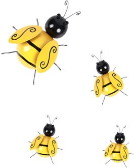 Home Decor Kawaii Accessoires Metalen Bumble Bee Room Decor Decoratie Tuin Accenten Gazon Ornamenten Kawaii Kamer Decoratie 4stk