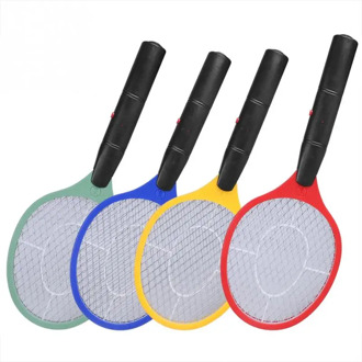 Home Electric Fly Mosquito Swatter Mosquito Killer Bug Zapper Racket Insects Killer Cordless Battery Power Mosquito Trap Swatter