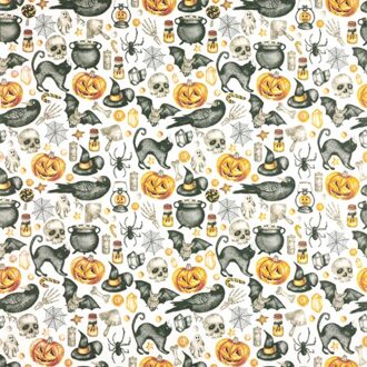 Home fashion halloween servetten , formaat 33 x 33 cm