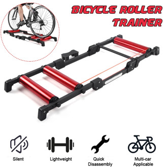 Home Fitness MTB Road Bike Roller Cycling Trainer Rollers Riding Platform Outdoor Indoor Exercise Bicycle Roller Bicycle Trainer