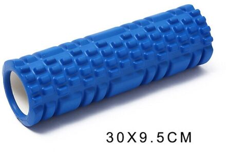 Home Fitness Producten Yoga Blokken 30*9.5Cm Apparatuur Pilates Foam Roller 26*8Cm Fitness Gym Oefeningen spier Ontspannen Massage Blauw