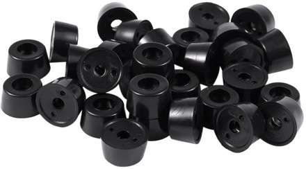 Home Furniture Black Rubber feet 13 mm x 7 mm 30 PCS
