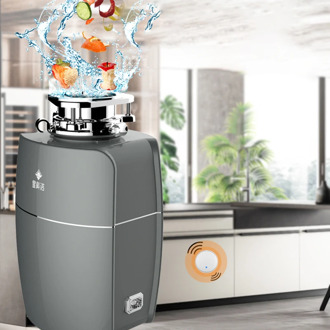 Home Garbage Compressor Kitchen Waste Rubbish Crusher Garbage Processor Fully Automatic 800W Garbage Disposal Tools Equipment