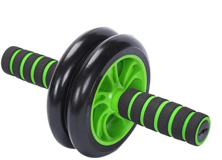 Home Gym Oefening Wiel Fitness Buikspier Training Buik Afslanken Rolle Roller Trainer Dunne Taille Fitness Benodigdheden groen