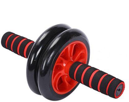 Home Gym Oefening Wiel Fitness Buikspier Training Buik Afslanken Rolle Roller Trainer Dunne Taille Fitness Benodigdheden Rood