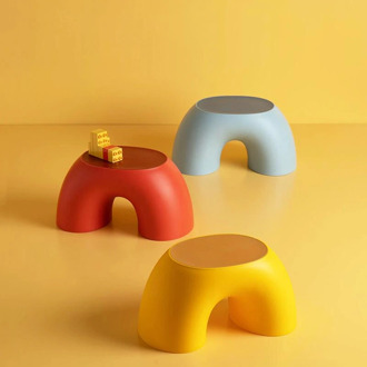 Home Indoor Chair Children Stool Footboard Indoor furniture Children's Stool Toy Sofa Stool children chair Rainbow Chair