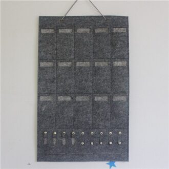 Home Lenzenvloeistof Zonnebril Opslag Display Pocket Muur Stand Organizer Houder Voor Glazen zwart