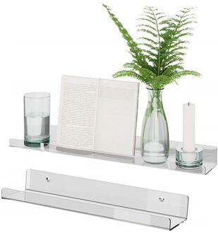 Home Office Boek Opbergrek Foto Collectie Acryl Muur Drijvende Richel Plank Kid Boekenplank Kruidenrek Invisible Clear Bathro