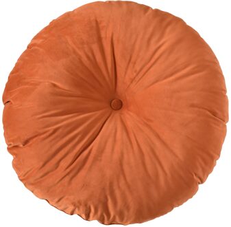 Home sierkussen London 75 cm polyester oranje