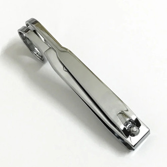 Home Stainless Steel Pedicure Portable Easy Apply Tools Curverd Straight Electroplated Finger Toe Manicure Nail Clipper