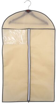 Home Storage Cover Protector Bag voor Garment Suit Dress Kleding Jasje Householde Dust Covers Kleding Covers Beige / 60cm x 80cm