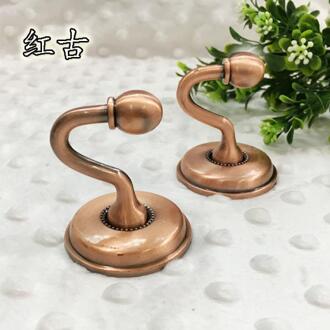 Home Storage Organisatie Legering Gordijn Hanger Riem Haak Accessoires Decoratieve Haken 2 stk/partij B