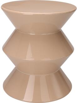 Home & Styling Bijzettafel Ø31x36cm metaal bruin