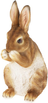 Home & Styling Decoratie paashaas / konijn - 23 cm - wassend