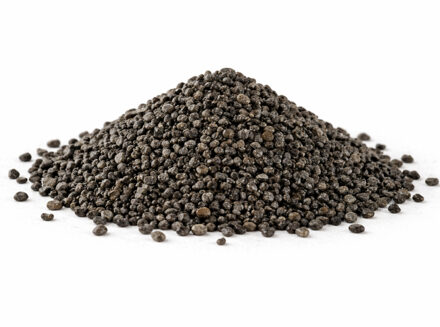 Home & Styling decoratie stenen/granulaat - 650ml - antraciet - hobby steentjes