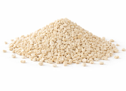 Home & Styling decoratie stenen/granulaat - 650ml - creme - hobby steentjes