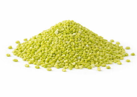 Home & Styling decoratie stenen/granulaat - 650ml - groen - hobby steentjes