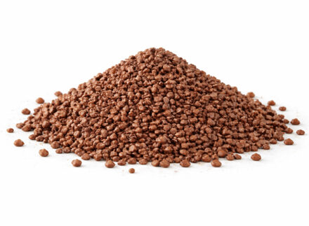 Home & Styling decoratie stenen/granulaat - 650ml - koper - hobby steentjes