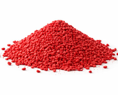 Home & Styling decoratie stenen/granulaat - 650ml - rood - hobby steentjes