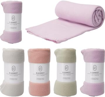 Home & Styling Deken fleece 130x160cm verschillende