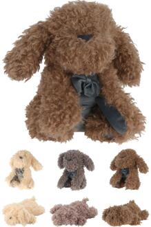 Home & Styling Deurstopper hond bruin