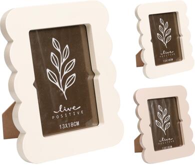 Home & Styling Fotolijst crème kleur19x23cm verschillende