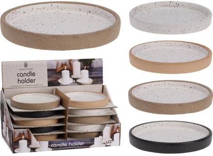 Home & Styling Kaarsplateau Ø10cm verschillende