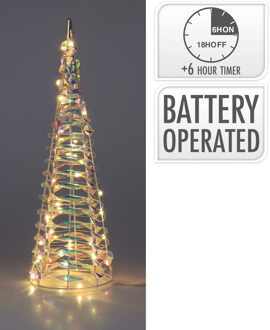 Home & Styling Kegel 40cm iriserend micro LED warmwit