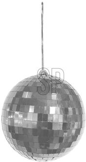 Home & Styling Kerstbal Spiegelbal 15cm zilver