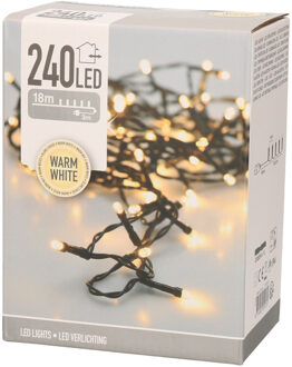 Home & Styling Kerstverlichting warm wit buiten 240 lampjes