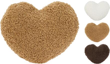 Home & Styling Kussen hart 35x33cm verschillende