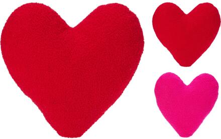 Home & Styling Kussen hart 35x33cm verschillende