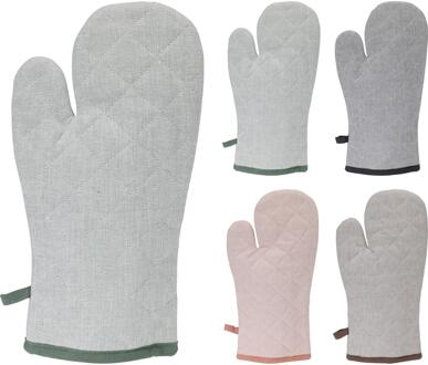 Home & Styling Ovenhandschoen 32x16cm 4 ass. kleur verschillende