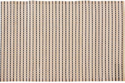 Home & Styling Placemat bamboe 30x45cm nature beige