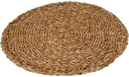 Home & Styling Placemat rond Ø37cm natureel bruin