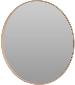 Home & Styling Spiegel rond hout ø60cm zilver