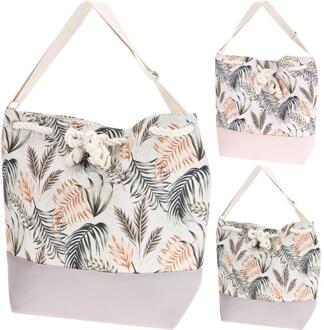 Home & Styling Strandtas 53,5x43,5cm multi