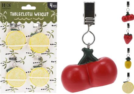Home & Styling Tafelkleedgewichten set a 4 stuks verschillende
