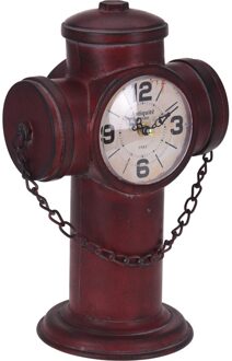 Home & Styling Tafelklok ijzer 22x15x32cm