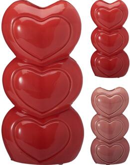 Home & Styling Vaas harten 20cm verschillende