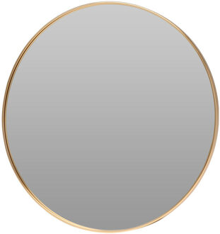 Home & Styling Wandspiegel Golden Circle - frame goud - D40 cm - Spiegels Goudkleurig