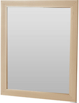 Home & Styling Wandspiegel Louvre - frame kleur goud - 46 x 56 cm - met brede lijst - Spiegels Goudkleurig