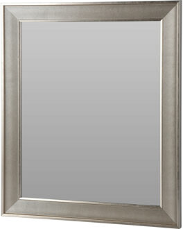 Home & Styling Wandspiegel met brede lijst Plata - frame kleur zilver - 50 x 60 cm