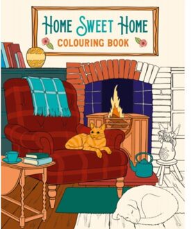 Home Sweet Home Colouring Book - Arcturus Creative Colouring - Tansy Willow