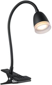 Home Sweet Home Klemlamp Clips Tube Zwart 2w